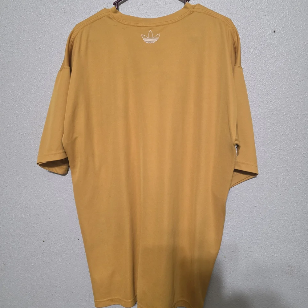 Adidas Men's Mustard T-Shirt